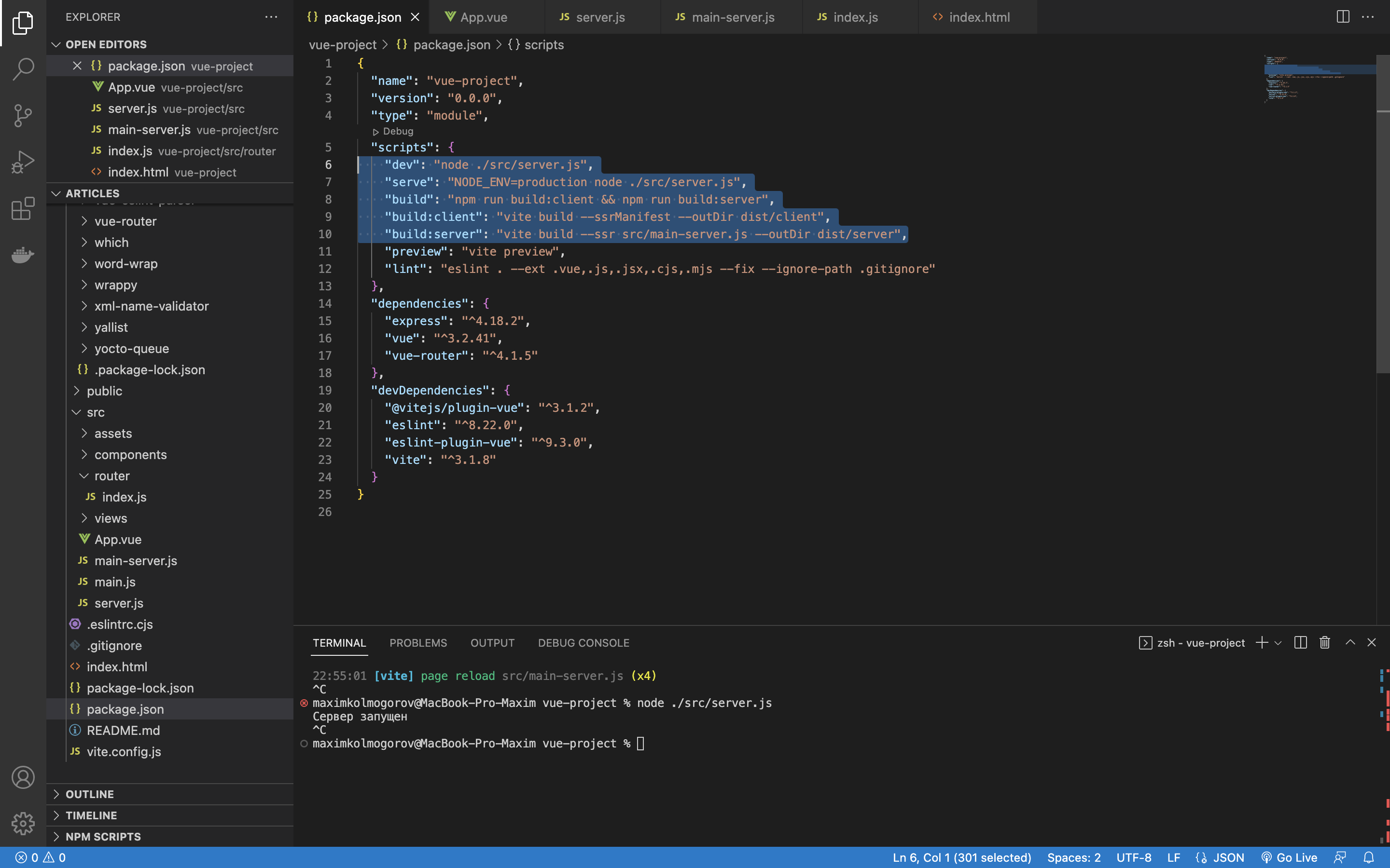 package.json